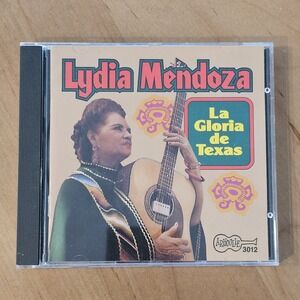 Lydia Mendoza - La Gloria‎ De Texas, Arhoolie CD 3012 Tejano Music